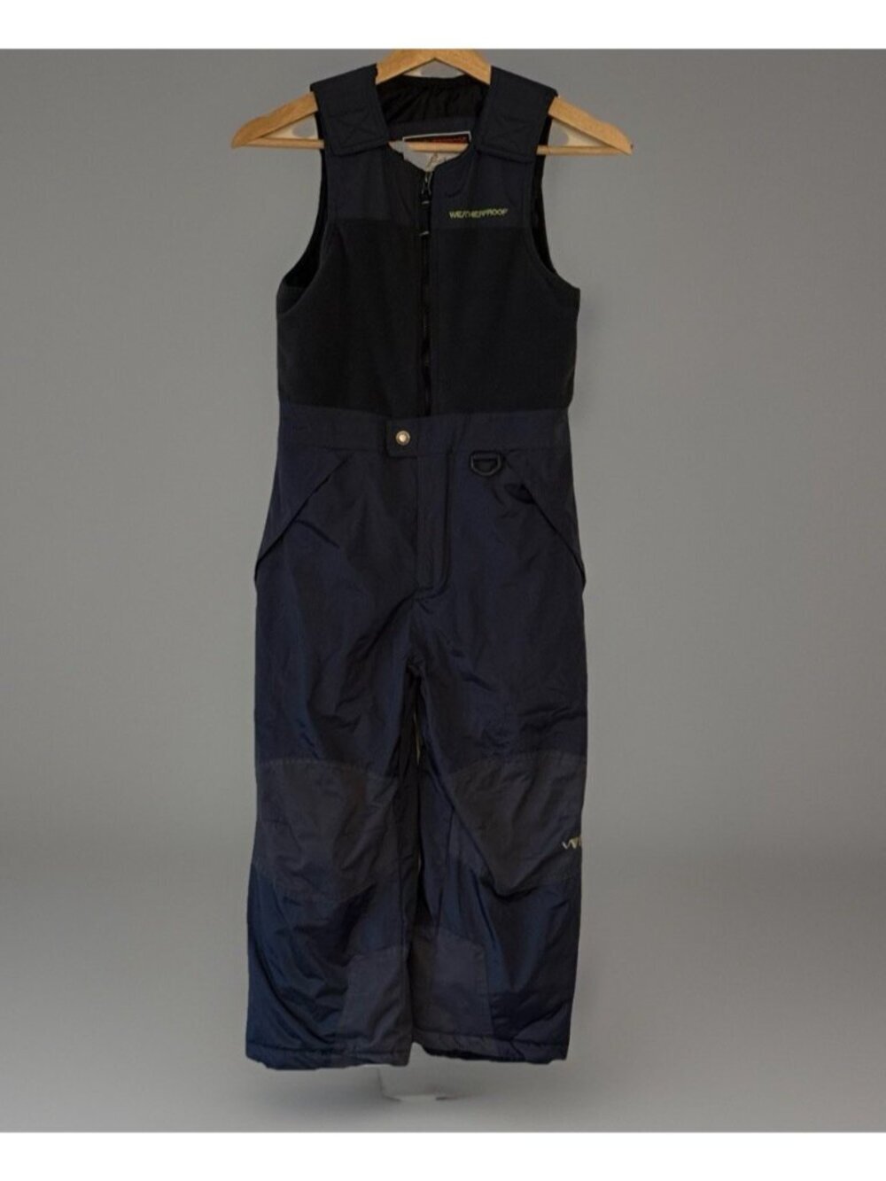 Weatherproof Boys‎ Size 6 Snow Ski Jumpsuit Boys Black Zipper Closure